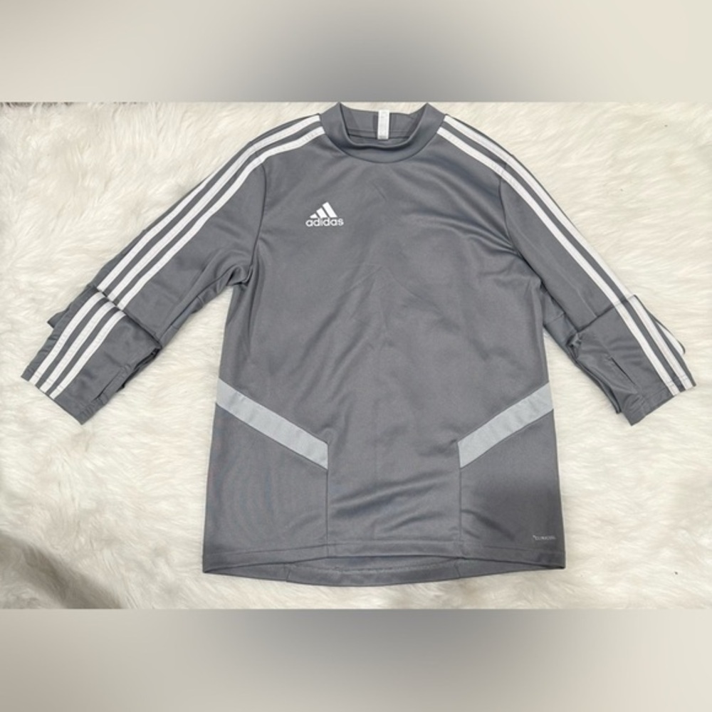 Adidas Gray Long Sleeve Jersey